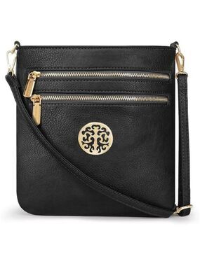 Women Crossbody Bag Multi Pocket Travel Purse Adjustable Strap Small Shoulder Ba